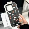 Phone Case For Samsung Galaxy S26 S25 Ultra Edge S24 S23 Plus S22 S21 S20 FE Small Floral Silicone Leather PU Shockproof Cases