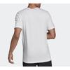 Adidas Alphabet Logo Sports T-Shirt Men Tops White DV3050
