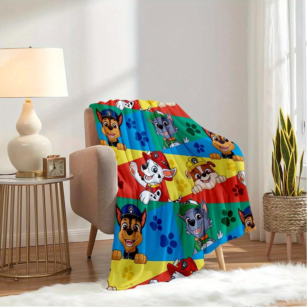 1pc Paw Patrol,Adventure,RescueDigital Print Fleece Blanket - Contemporary Style, Suitable for All Seasons, Perfect for Home, Travel, or Cam