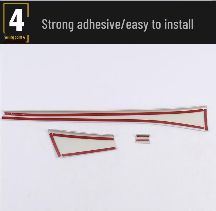 Avalon Center Console Dashboard Trim Bright Strips - Decorative Car Accessories for 2019 Models