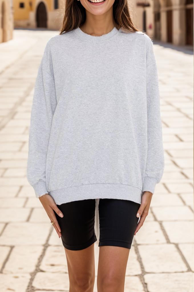 

Crew Neck Sweat Gray