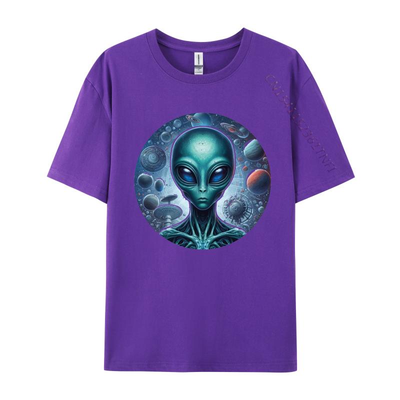 Alien In Space Tshirts Vintage Shirts For Unisex Cotton Tops T Shirt Retro SciFi Horror Unisex Classic Tshirt