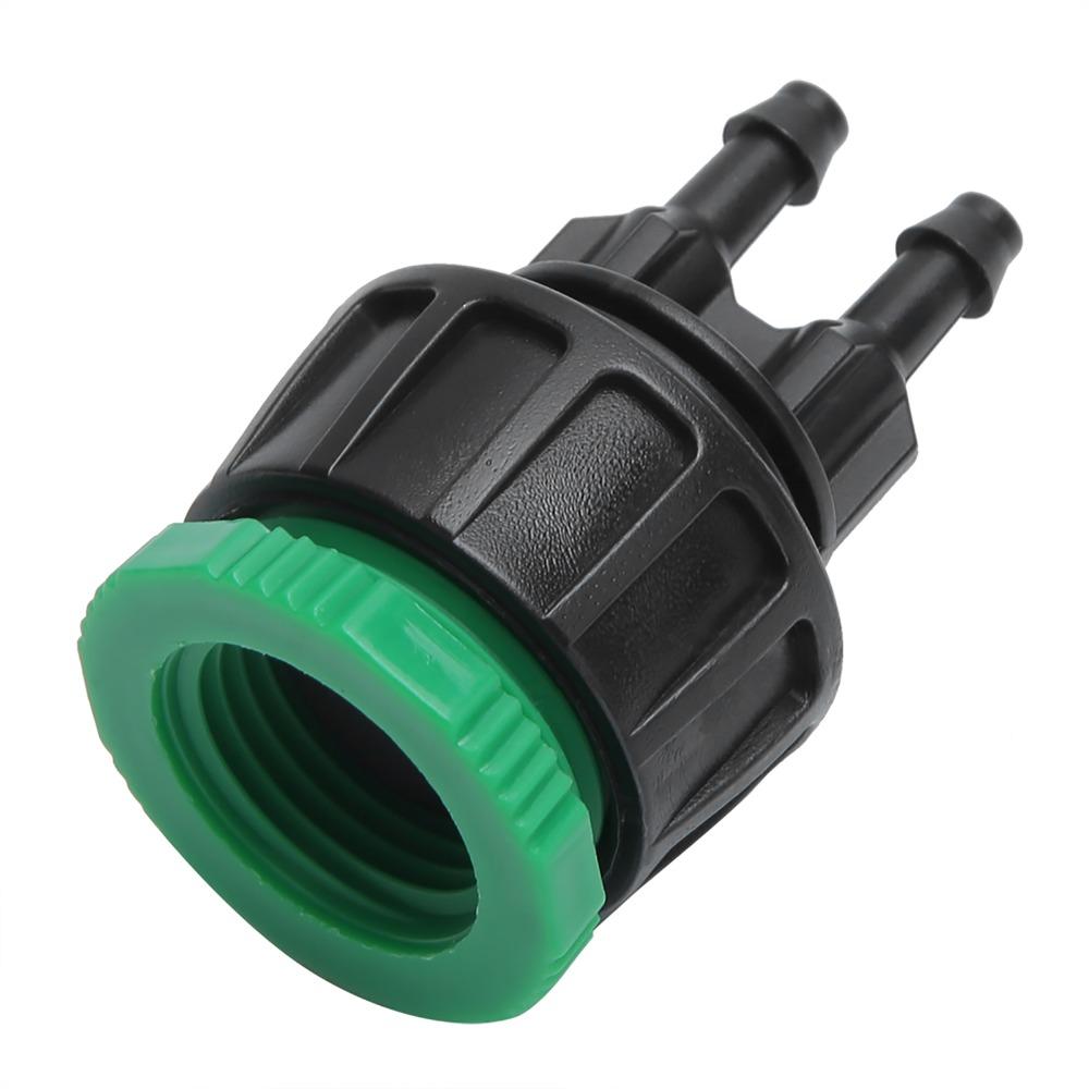 10Pcs ABS Quick Connector G1/2 and G3/4 Thread Garden Tap Adapter  Vegetable Garden Irrigation