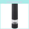 Abs Salt Electric Spice Herb Pepper Mill Grinder Kitchen Gourmet Light With