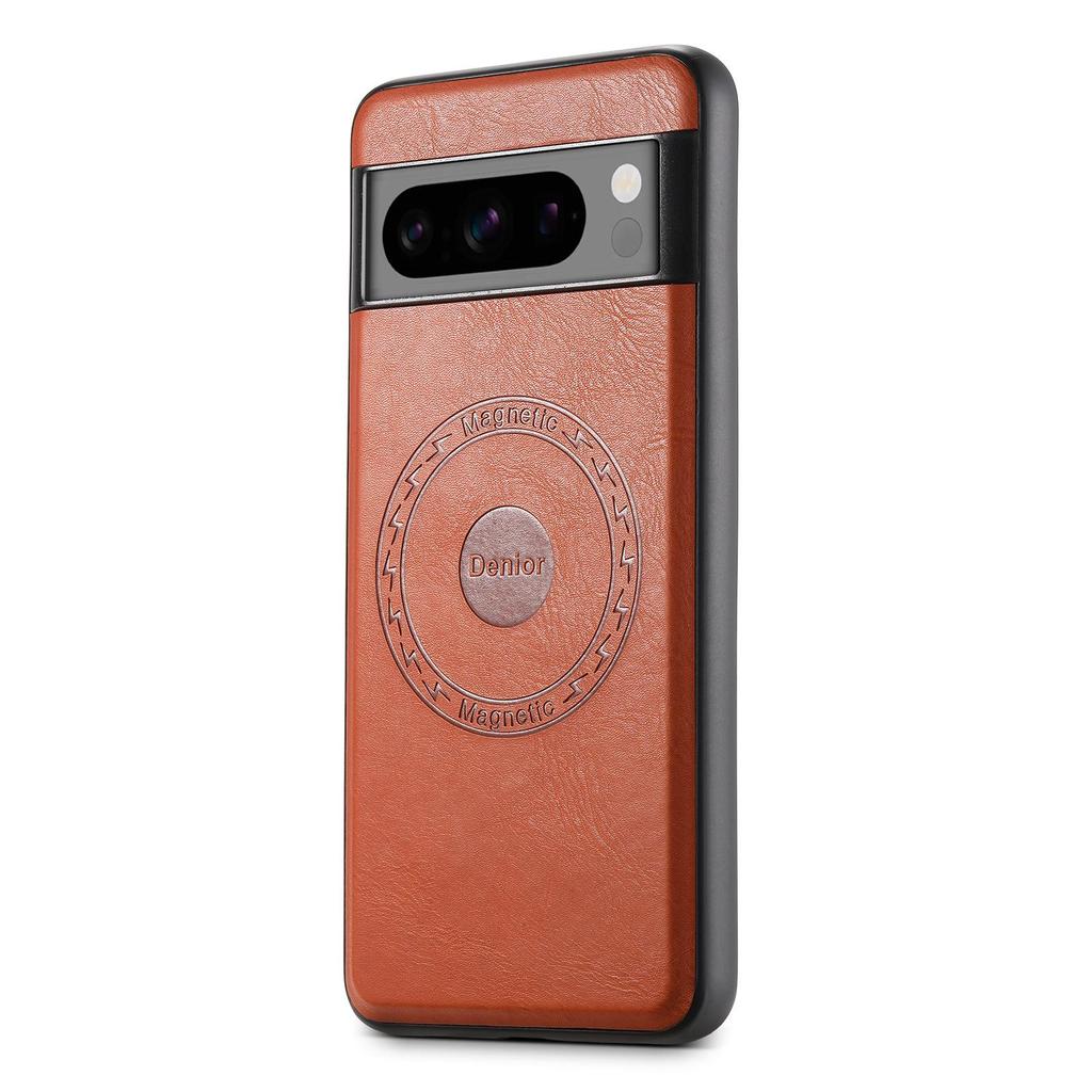 Denior Magnetické kožené pouzdro se slotem na karty pro Google Pixel 7A/8