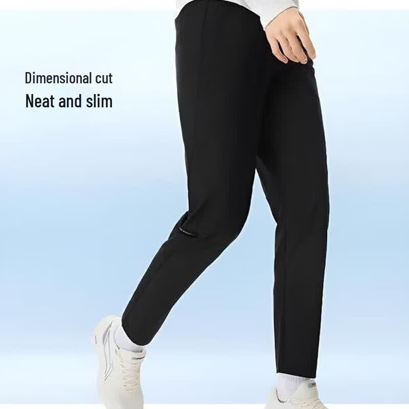 LI-NING 2026 Summer Women s Woven Straight-Leg Pants AYKW276-1 M