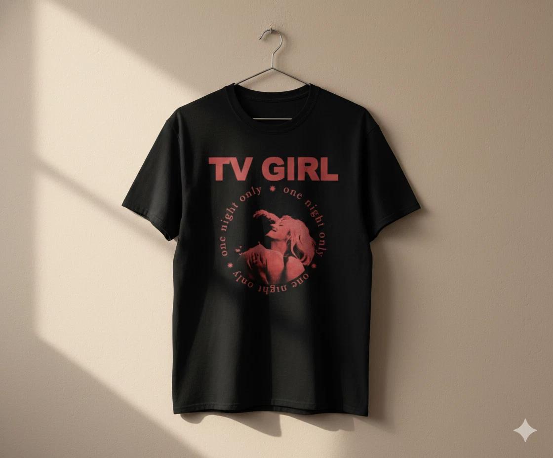 Unisex Adult Casual Music TV Girl One Night Only Graphic T-Shirt In... XXXL