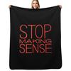 Stop Making Sense Essentia Throw Blanket Luxurious Soft Fuzzy Blanket for Sofa Bed