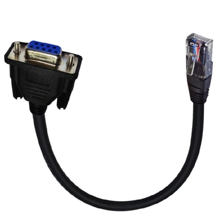 High Compatibility RJ45 to RS232,DB9 Serial RS232 to RJ45 Consoles Cable for Seamlessly Networking Configuration