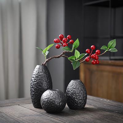 Vintage Ceramic Vase Decoration, Living Room Flower Arrangement, Creative Simplicity, Hydroponic Vase, Desktop Decoration