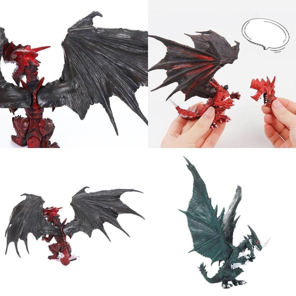 15cm Durable Pvc Magic Dragon Dinosaurs Archaeopteryx Figure Toy Doll Model