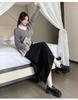 High-Waist Pleated Casual Skirt - Spring/Summer 2025 Collection