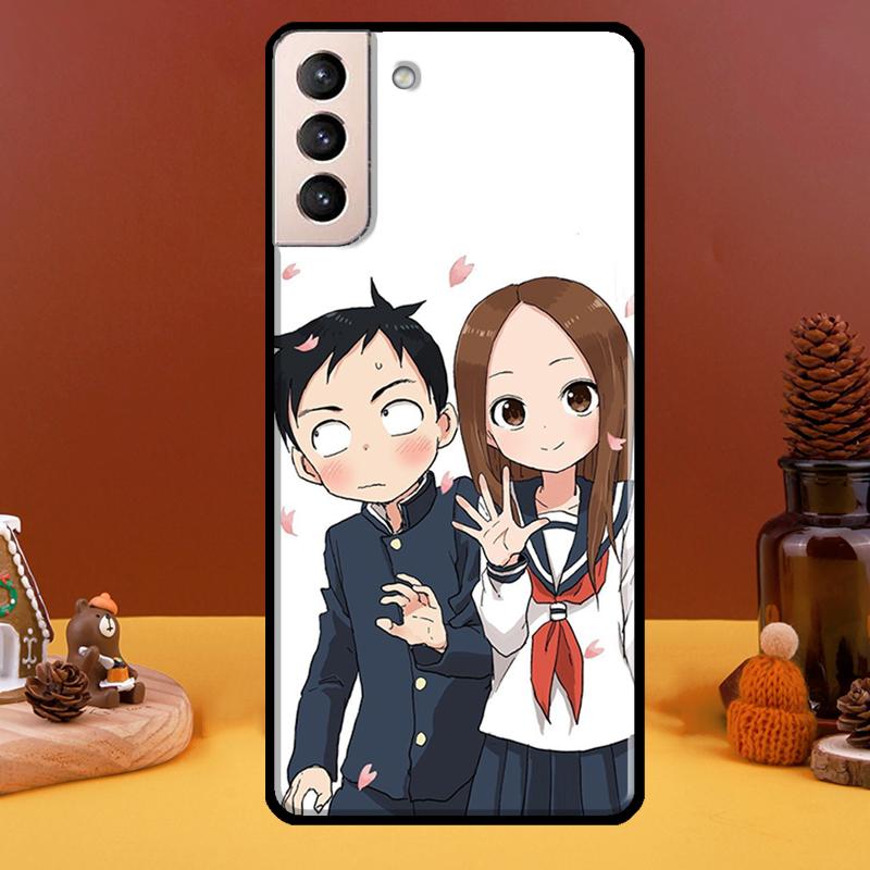 

Чехол для телефона karakai jouzu no takagi San для Samsung Galaxy S21 S22 Ultra Note 20 S8 S9 S10 Note 10 Plus S20 FE Fundas Galaxy S8