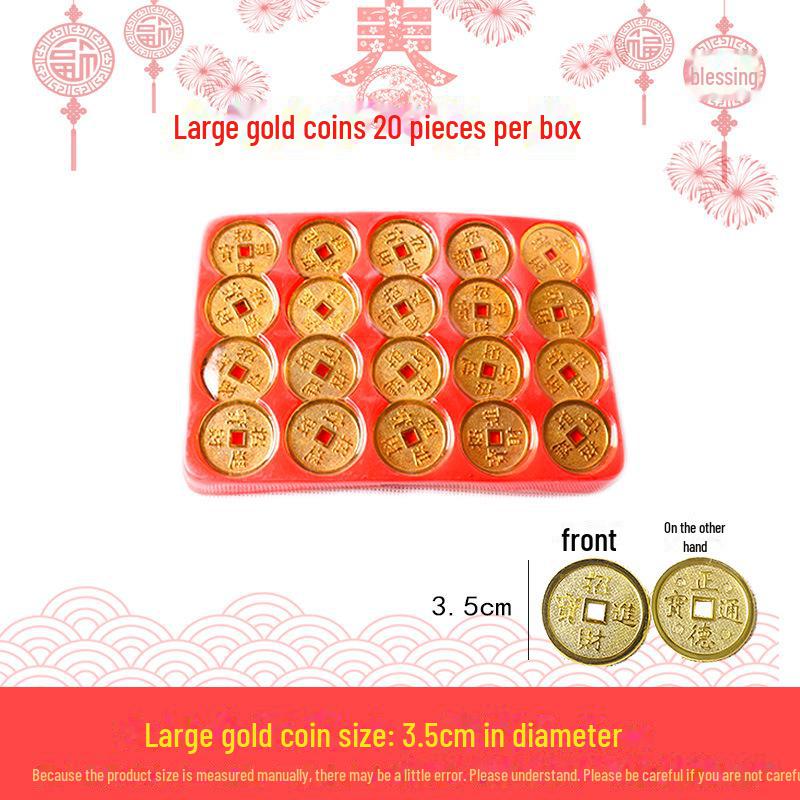 Gold Ingots Simulation & Props: New Year Candy Box, Spring Festival Décor, Wealth-Attracting Wedding Ornaments