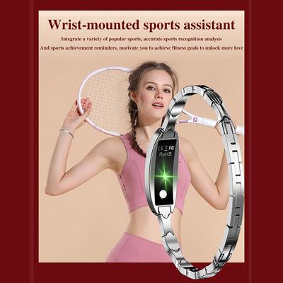 Damen Tragbarer Aktivitätstracker Herzfrequenz Schlafmonitor Sportmodi Smartwatch Blutsauerstoffmonitor mit Bildschirm für Damen Herren
