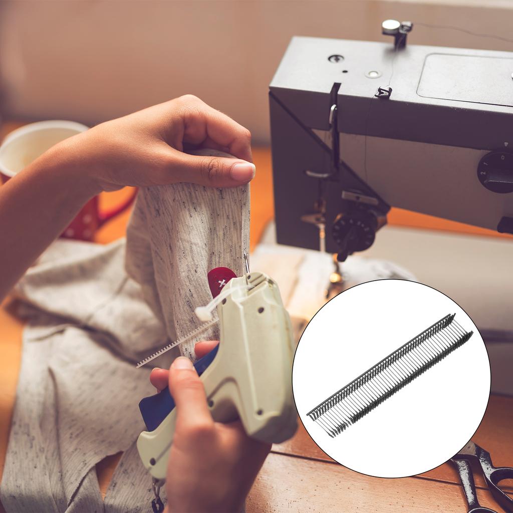 Black 1500pcs Standard Tagging Fasteners Plastic Regular Standard Label Tagging Barbs for Garment Price Tag Label Tagging Barbs