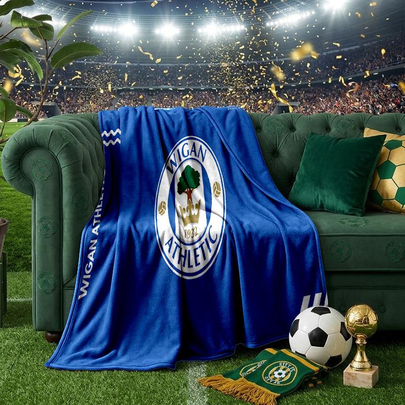 Athletic League  Throws Blanket Flannel Blankets Plush for Couch Bed Gifts for Men Women Travel Picnic Blanket Christmas Fan Gifts