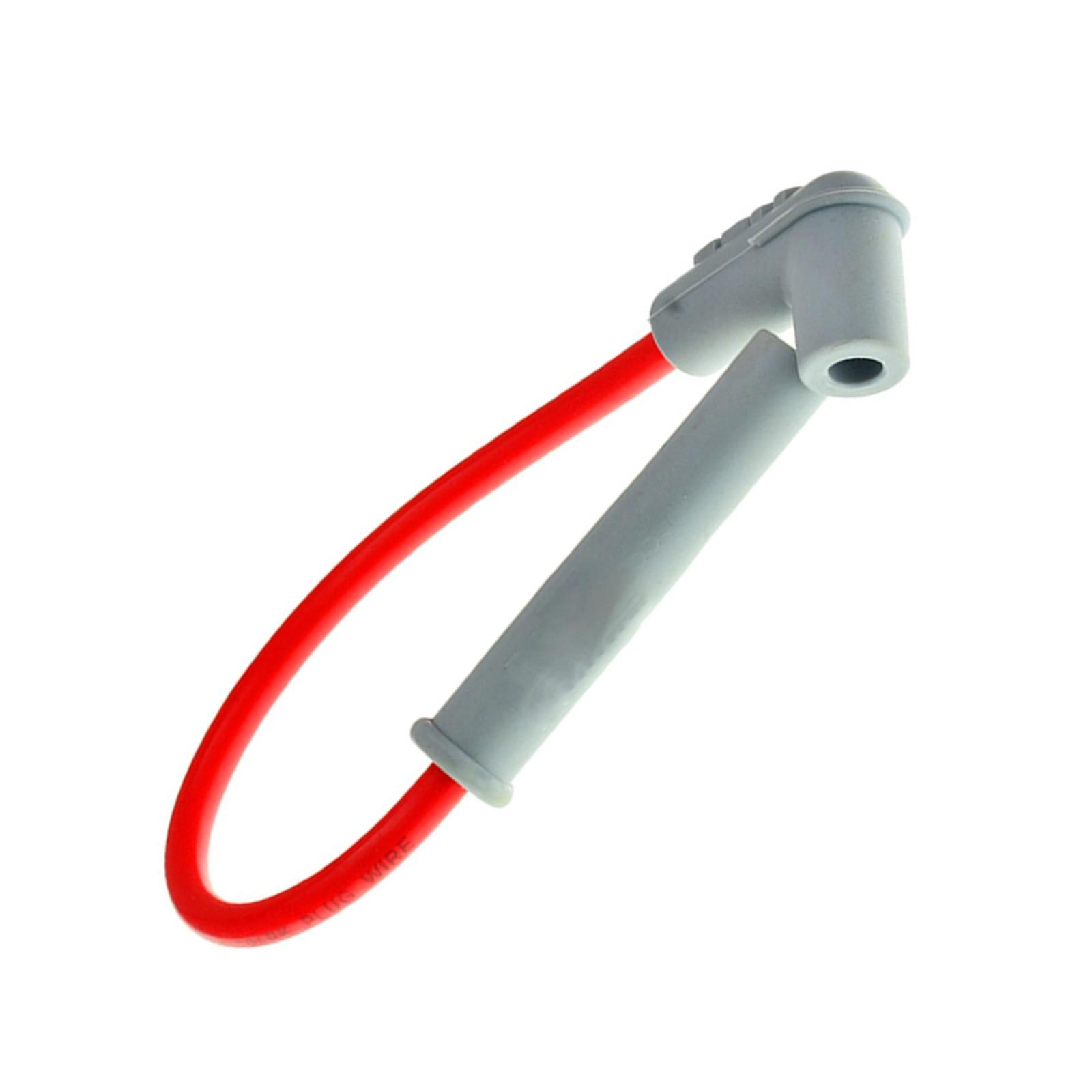 

Термостойкий мотоциклетный кабель зажигания Силиконовые улучшения MSD Повышает стабильность Мотоциклетный провод зажигания для гонок