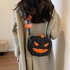Halloween Bag New 2025 Cartoon Personalized Pumpkin Bag Xiaohongshu Same Women's Chain Messenger Small Round Bag