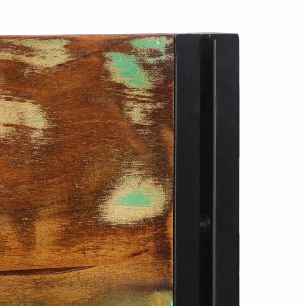 Headboard 160 cm Reclaimed Solid Wood and Iron