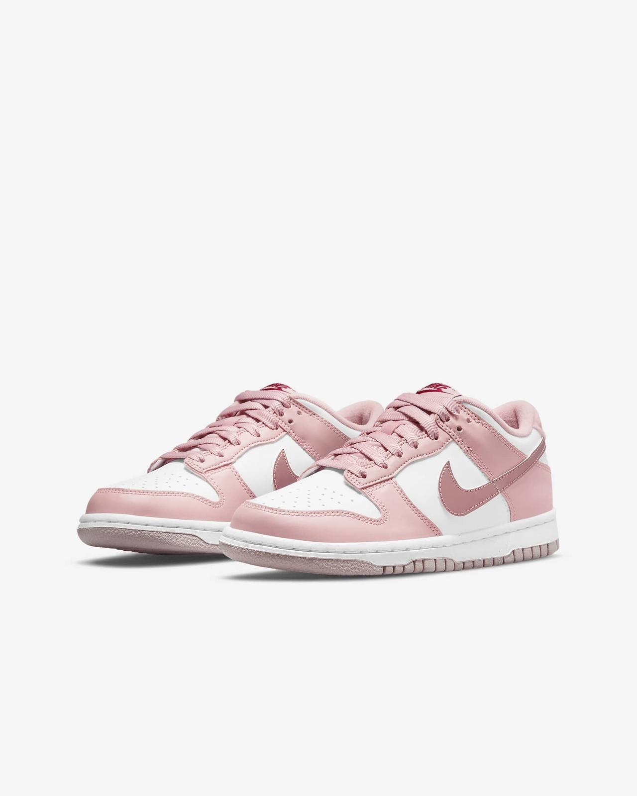 DO6485-600 NIKE GS DUNK LOW PINK VELVET 7Y