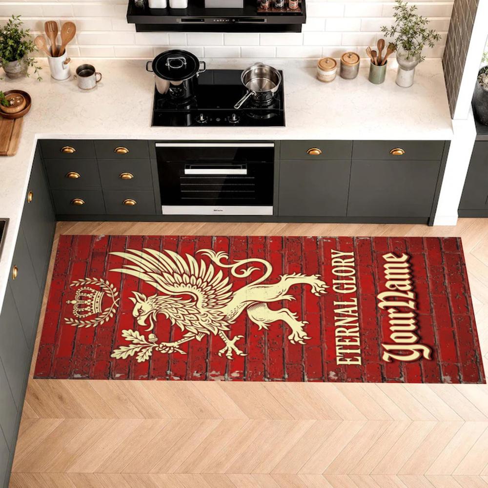 Excellence Customize Your Name Kitchen Rug Runner Rug Laundry Mat Hallway Entryway The Best Gift Choice
