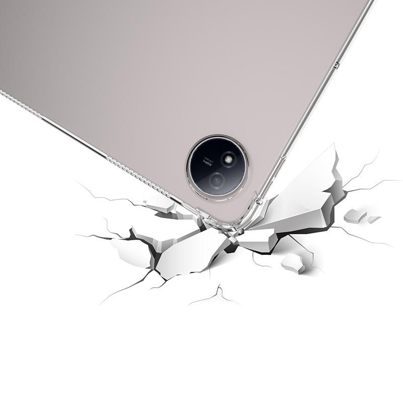 Compatible with vivo Pad SE 123; Protective case for Pad3/5; Air-bag Drop-resistant Transparent TPU Soft Case; Made China 2025