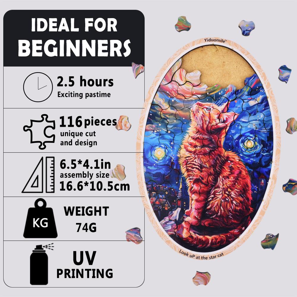 Vzdělávací hračky, dřevěné puzzle, dárky k narozeninám jsou vhodné pro rodinná setkání, neformální vzdělávací hračky