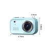 Digital Sports Camera With Fast Startup 1.47inch Lens Low Light Clarities For Action Photography Enthusiasts