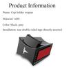 Suitable for Tesla Model 3 Model Y 2021 2022 ABS car water cup groove non-slip limit clip car cup holder stopper ABS accessories