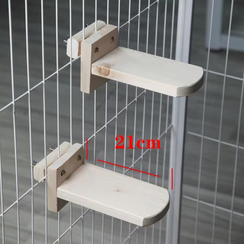 2026 Space-Saving Wall-Mounted Cat Tree & Climbing Frame with Solid Wood Platforms