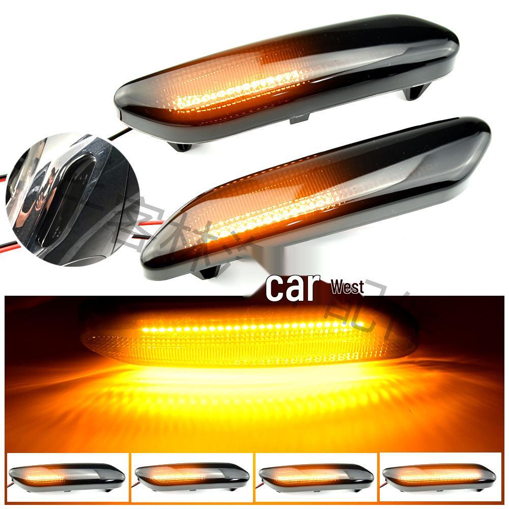 LED Sequential Yellow Fender Side Turn Signals for BMW Mini R60 R61 Modification