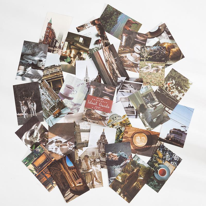 8 Styles 60 Pcs Retro Life Series Mini Note Pad DIY Decorative Material Paper Scrapbooking Material Junk Journal Supplies