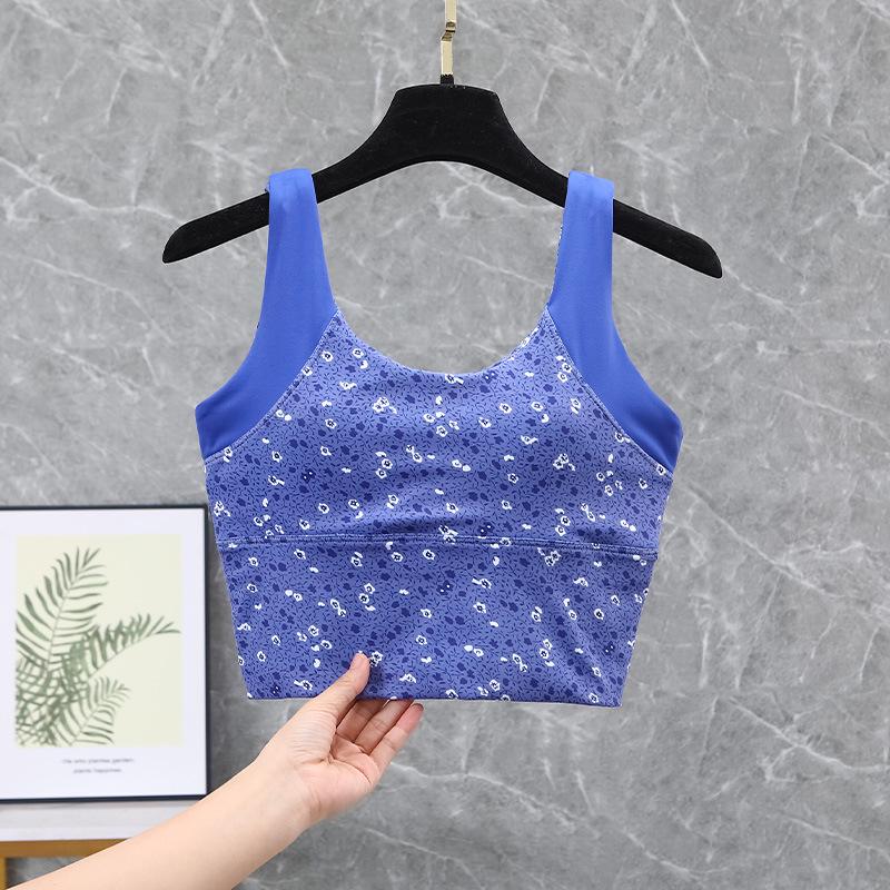 Lulu Shockproof Anti-Sagging Sports Bra - Women's High-Intensity Yoga & Fitness Vest