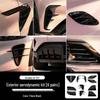 Xiaomi YU7 Carbon Fiber Air Vent Cover: Front Hood Decorative Accessory