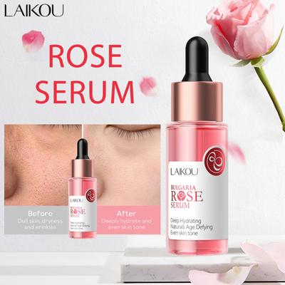 Bulgaria Rose Gesichtsserum, Gesichtspflege, Original, Nourish Essense, aufhellendes Verjüngungsserum, tief feuchtigkeitsspendendes Serum, Hautpflege, 30 ml