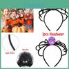 Halloween Spider Headband Hair Band Headwear Headdress Costume Accessory Cool And Unique Halloween Spider Design