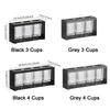 Transparent Electric Toothbrush Holder Large Capacity Tableware Drainage Rack  Kitchen