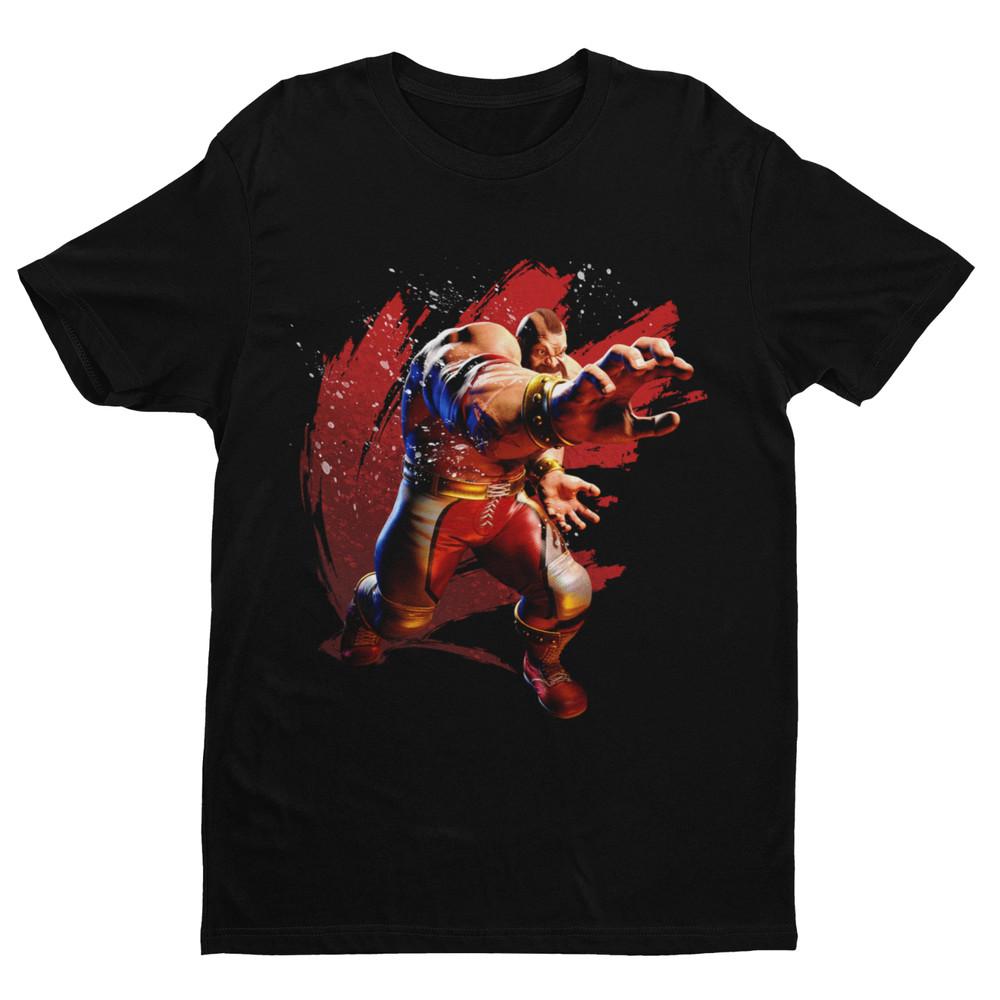 

Street Fighter 6 Zangief Premium Unisex T-shirt Character Art Gifts Gamers M
