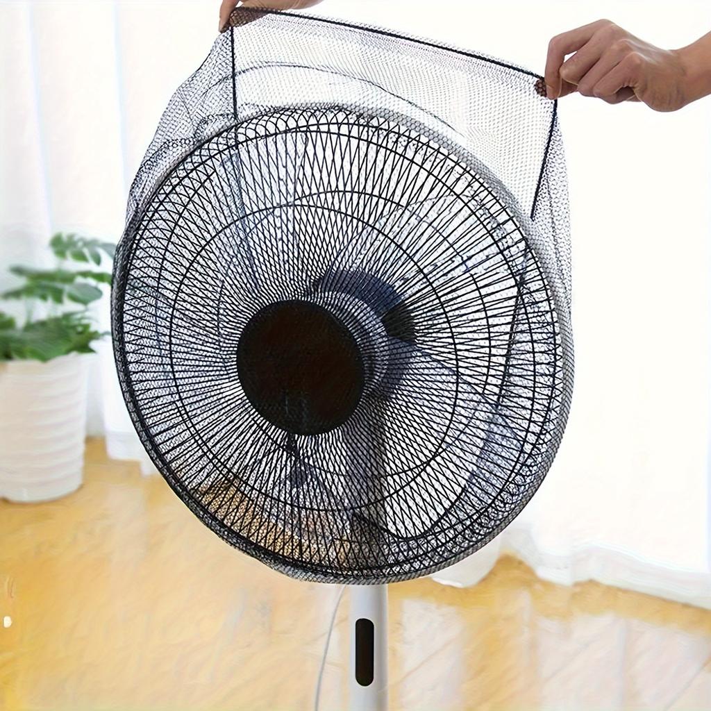 Removable Dust Cover for Fans - Net with Finger Protection, Improves Air Quality for Fans in Homes And Offices