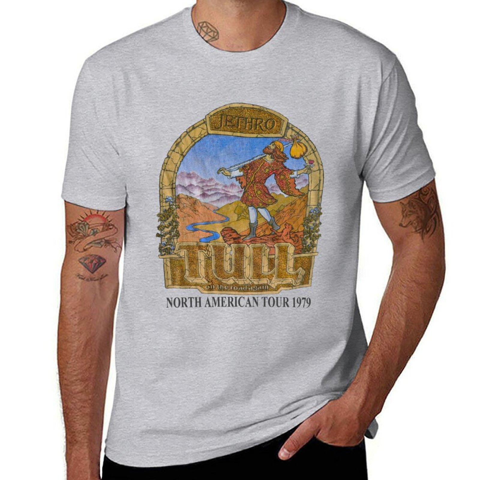 Jethro Tull Through the Ages Gift Men Tshirt blanks graphics plus sizes mens clothes S