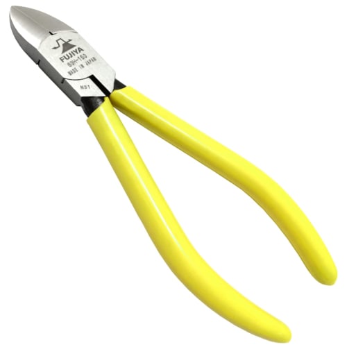 Fujiya Stainless Steel Nippers, Rust-Resistant Stainless Steel Body, 150mm, 60H-150, Cutting Capacity: Iron Wire: 0.8mm