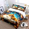 Starry Night Teddy Decoration Set Soft Comfortable Duvet Cover Bedding Set Included 1*Duvet Cover & 2*Pillowcases, Gift