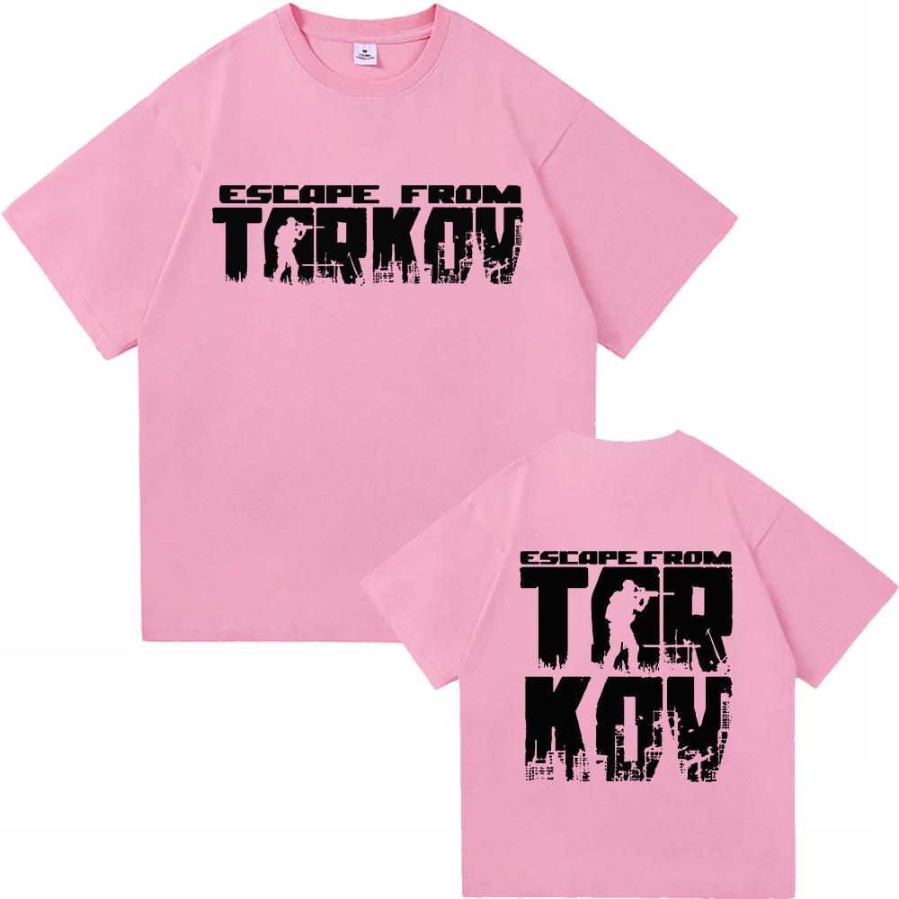 2025 Hot Game Escape From Tarkov TShirt Fashion Menwomen Clothing Harajuku High Quality Tops Cotton TShirts Vintage Male Tees