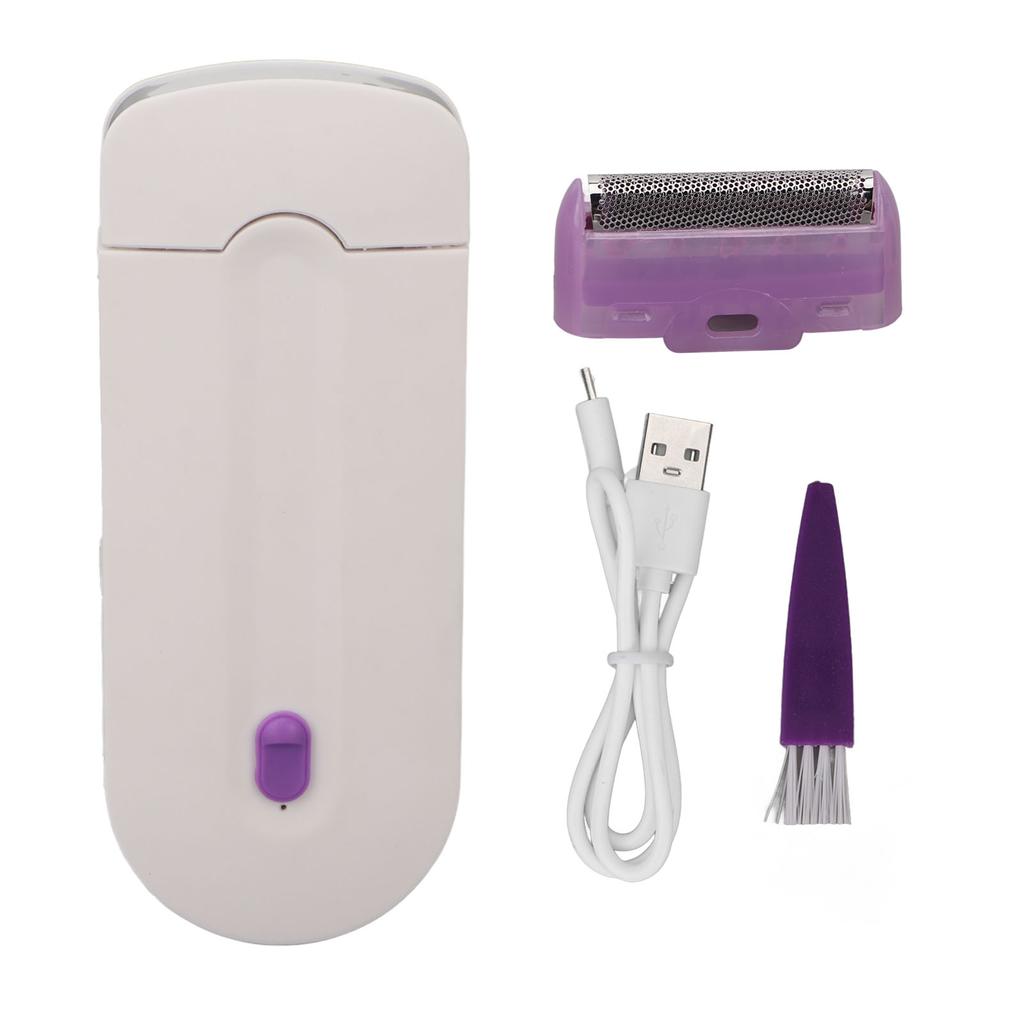 Electric Hair Removal Machine Blue Indicator Light Sensing Waterproof Floating Net Hair Trimmer