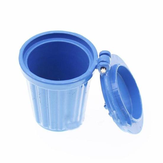 1:12 1:6 Realistic Miniature Dustbin Dollhouse Decor Kids Toy Doll Accessories