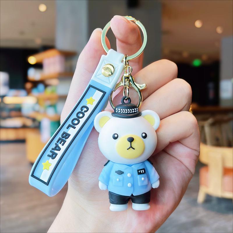 Xiaoyueya Cartoon Bear Keychain
