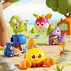 Dinosaur Toy For Babies With Chaindriven Push And Crawl Learning For Toddler Development