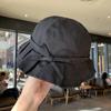 Women's Summer Fisherman's Hat Solid Color Cute Korean Versatile Japanese Sun Hat Sunshade Sweet Cute Bow Hat Trend Gifts