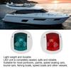 Boat Sidelight Navigation  Light Pair of  Lamp Spherical Red Green LED Waterproof Boat Navigation Light DC12V-24V 3W